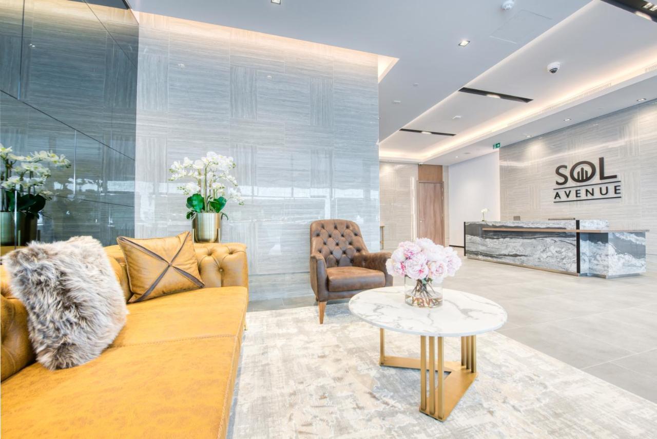 Sol Living - Sol Avenue Lejlighed Dubai Eksteriør billede